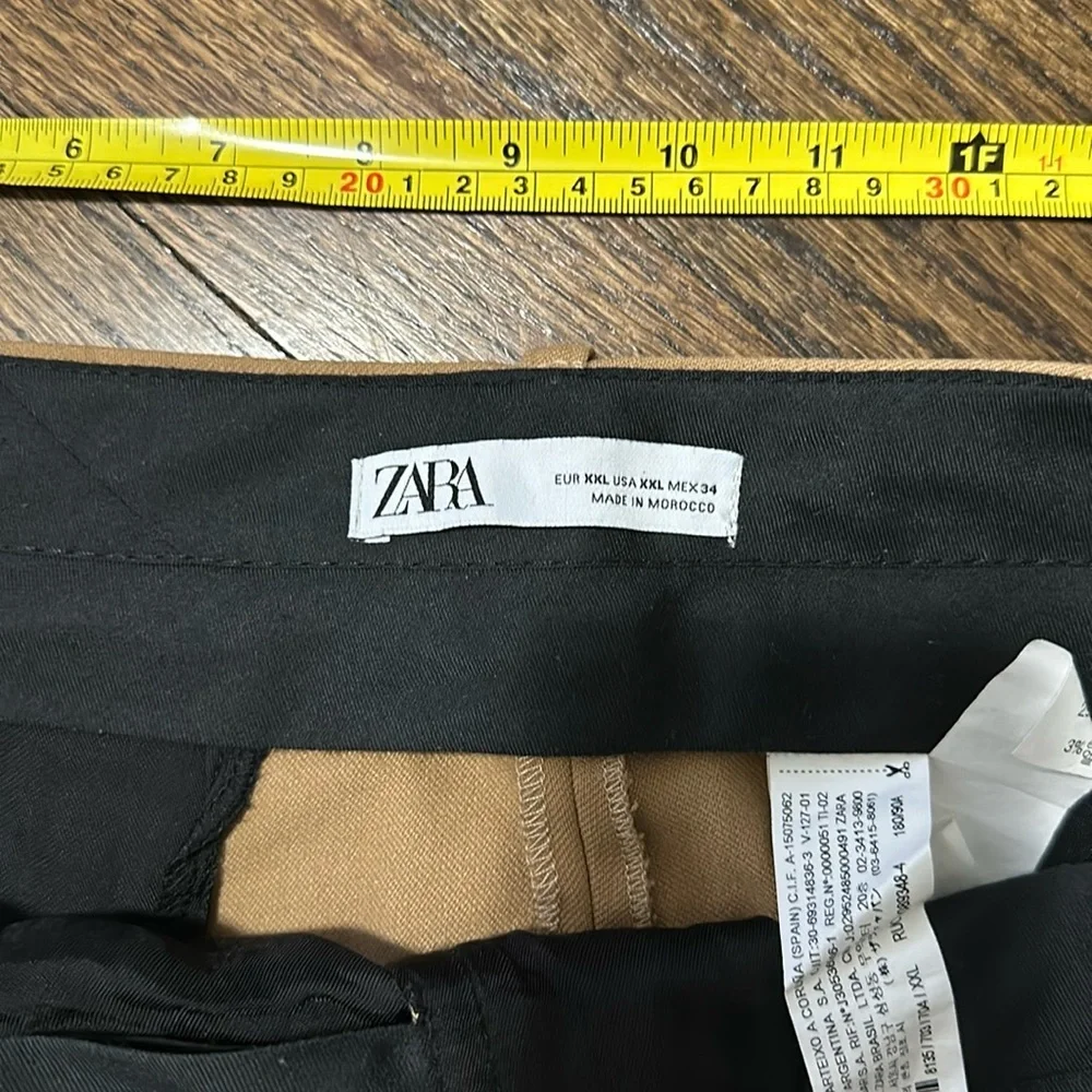 NWOT Zara Dress Slacks Pants SIZE XXL *Needs Zipper Fixed*